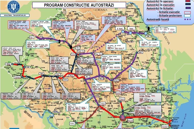 Ping-pong cu Master planul pe Transporturi: Top 5 autostrăzi prioritare în ultima variantă