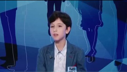 Un copil de zece ani îi dă lecții de politică unui senator PSD - VIDEO 