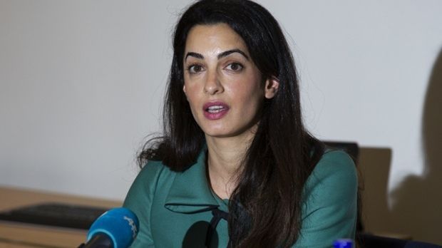 Grecia nu ține cont de sfatul avocatei Amal Clooney, soţia actorului George Clooney 
