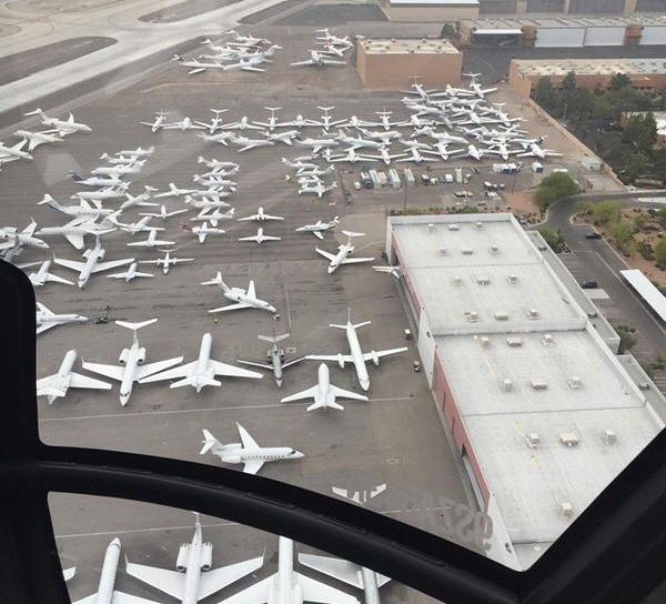 Imaginea care arată "nebunia" provocată de meciul secolului Floyd Mayweather - Manny Pacquiao