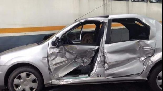 Accident cu două tramvaie şi o maşină, în Capitală, în zona Răzoare