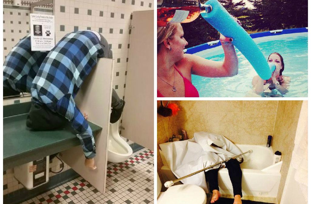 De ce nu trebuie să bei prea mult la petrecere. Imaginile jenante care i-au făcut de râs