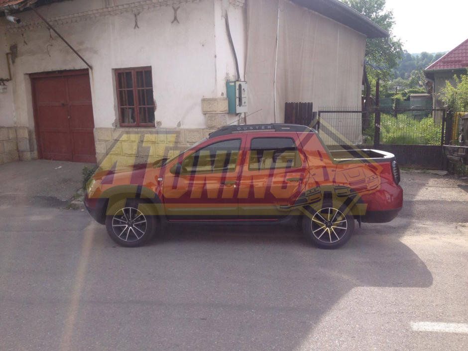 Dacia Duster Pick-up Double Cab, noi imagini cu Dacia Duster pick-up cu 4 uși