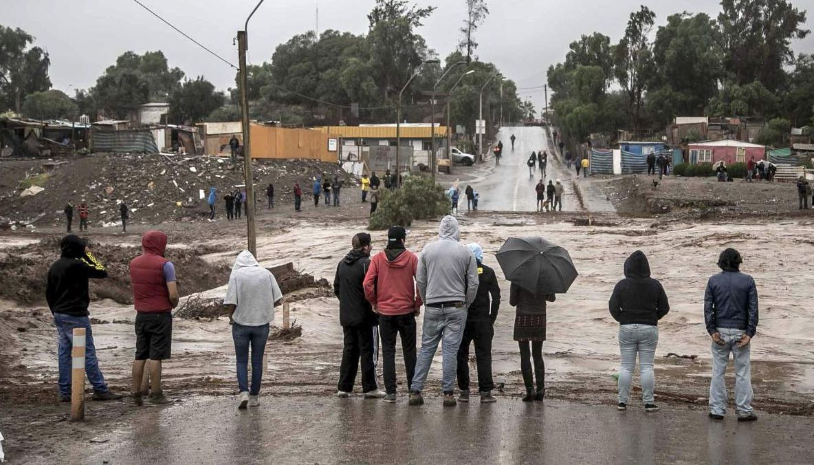 Ploile torenţiale au făcut ravagii în Chile 
