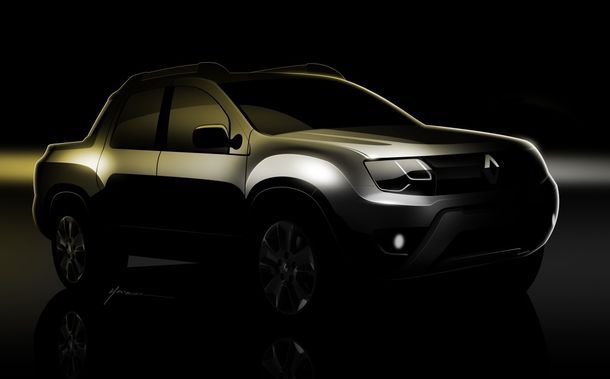 Duster Pick-up: Renault a confirmat oficial Duster Pick-up, primele imagini și detalii