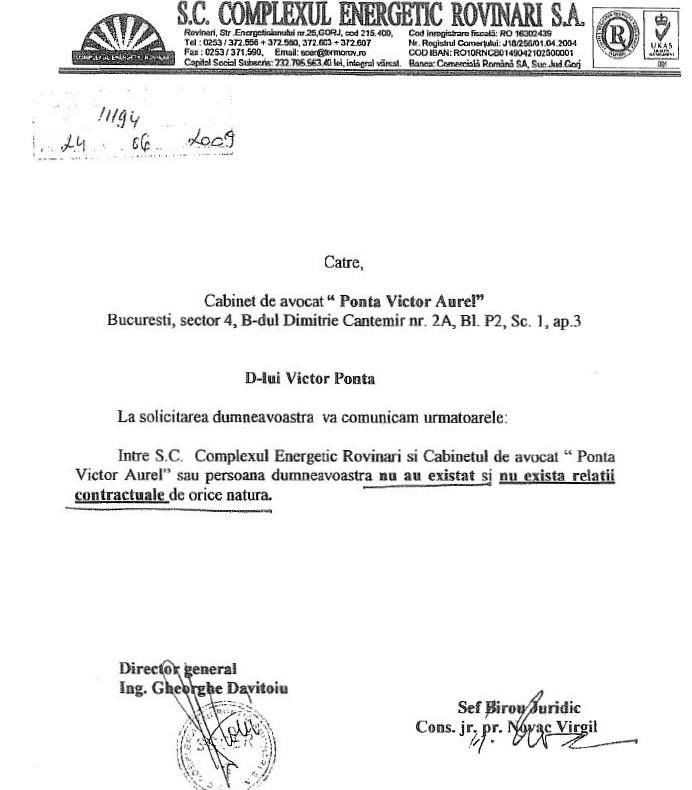Cum se apără Victor Ponta de acuzațiile DNA. Document 