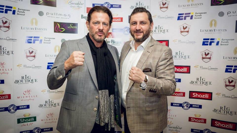 Actorul Costas Mandylor vine în România să-i susţină pe Cătălin Moroşanu şi Andrei Stoica 