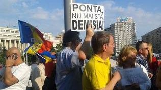 Noi proteste de stradă pentru demisia lui Victor Ponta, duminică seara