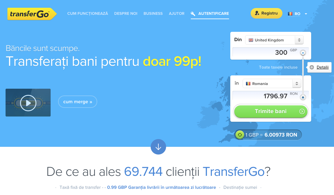 TransferGo, serviciul de transfer de bani pentru românii care lucrează străinătate (P)