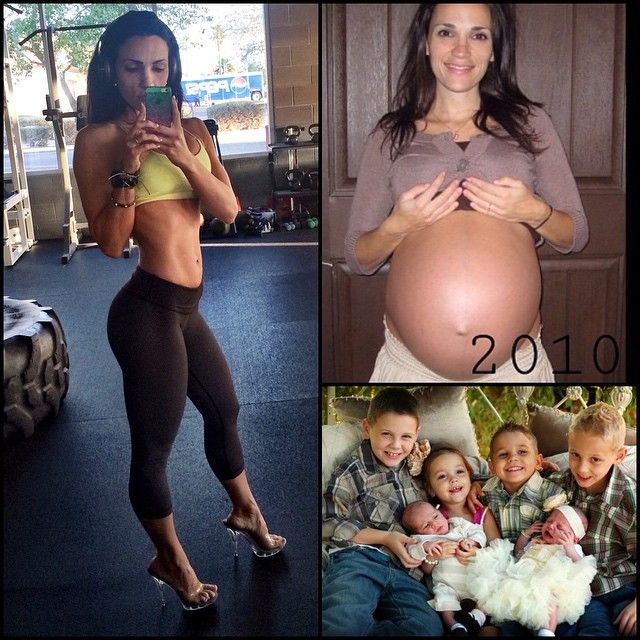 Ea uimeşte internetul: are 35 de ani, şase copii şi o siluetă perfectă!