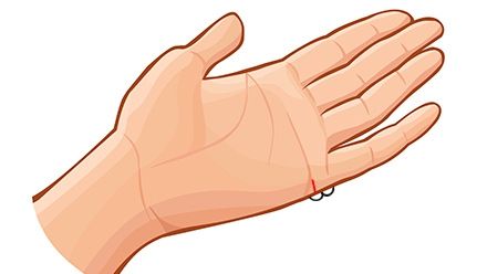 Află când te vei căsători în funcţie de liniile din palmă! 