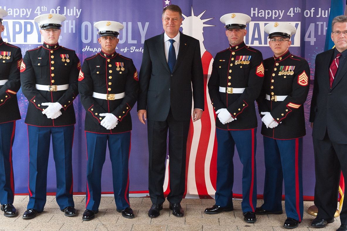 Recepție de 4 iulie la Ambasada SUA. Iohannis: România rămâne partenerul de încredere al SUA 