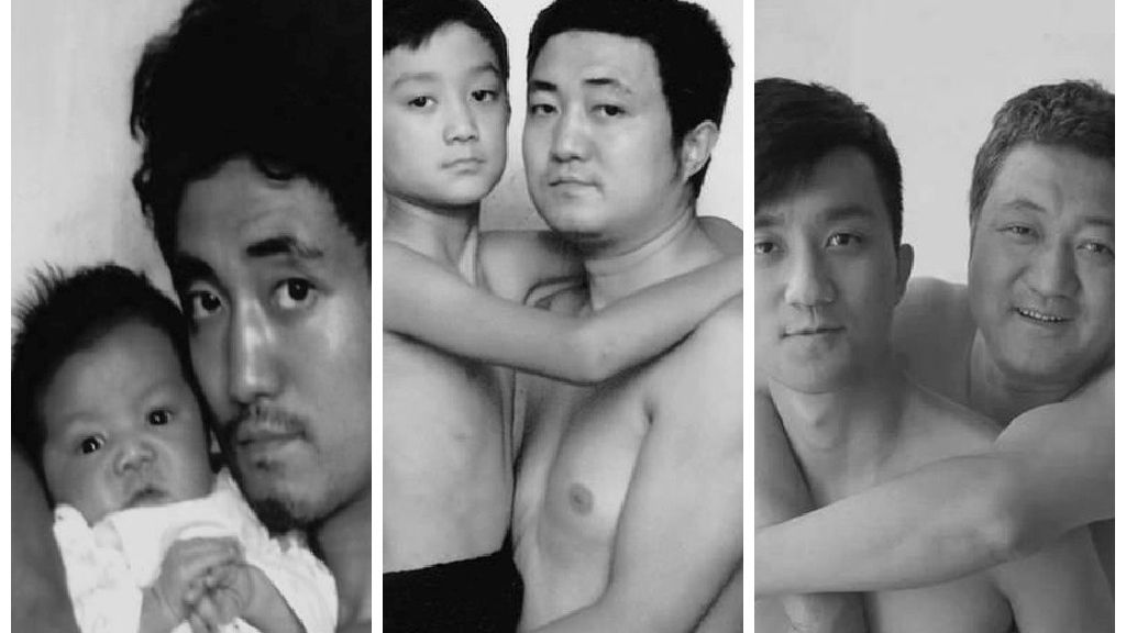 An de an, 30 de ani, a refăcut o poză cu fiul său. Ultima e pur și simplu emoționantă