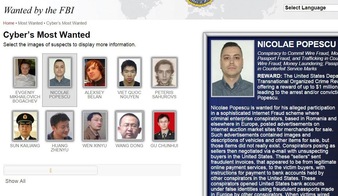Românul care a băgat spaima în americani! FBI oferă o recompensă de un milion de dolari