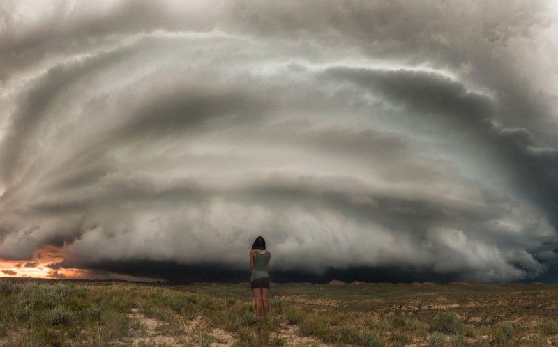 Vine sfârşitul lumii? Fotografii apocaliptice făcute înaintea unor furtuni