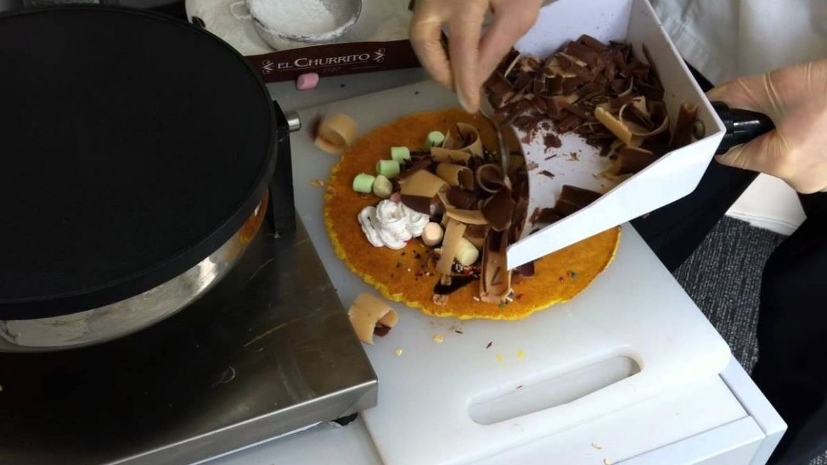 Reţetă inedită! Cum să faci şaorma de ciocolată