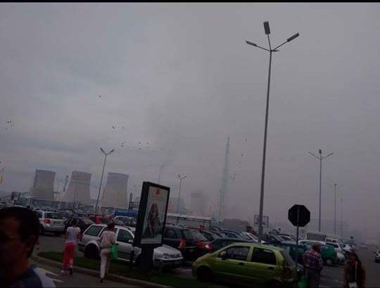 Martor Ocular. Locuitorii din Târgu Mureş, disperaţi: oraşul, acoperit de smog GALERIE FOTO