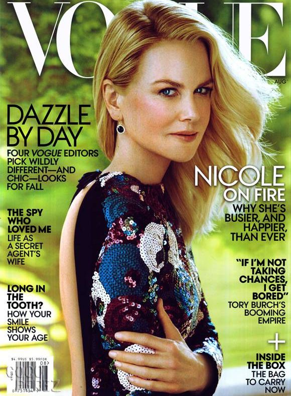 Nicole Kidman, gafă în Photoshop pe coperta Vogue. Cum arată vedeta