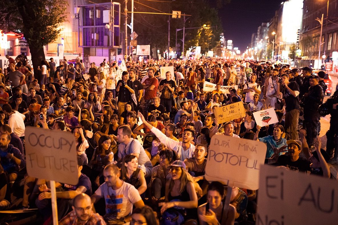 Un marș de amploare va avea loc sâmbătă, în București. Care sunt arterele cu probleme de trafic 