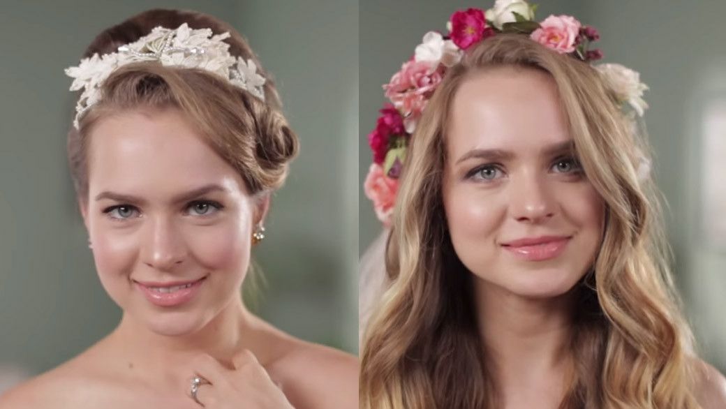 Cele mai frumoase coafuri de mireasă. Ce reuşeşte să facă o tânără în doar 2 minute şi jumătate