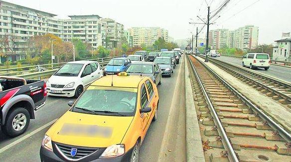 Accident pe Podul Grant din București. Șase mașini au fost implicate