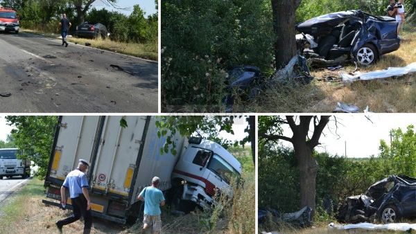 Accident crunt în Arad. Unul dinte şoferi, patron de firmă, a fost decapitat 