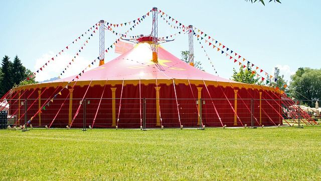 Tragedie la circ. Un cort s-a prăbuşit peste spectatori