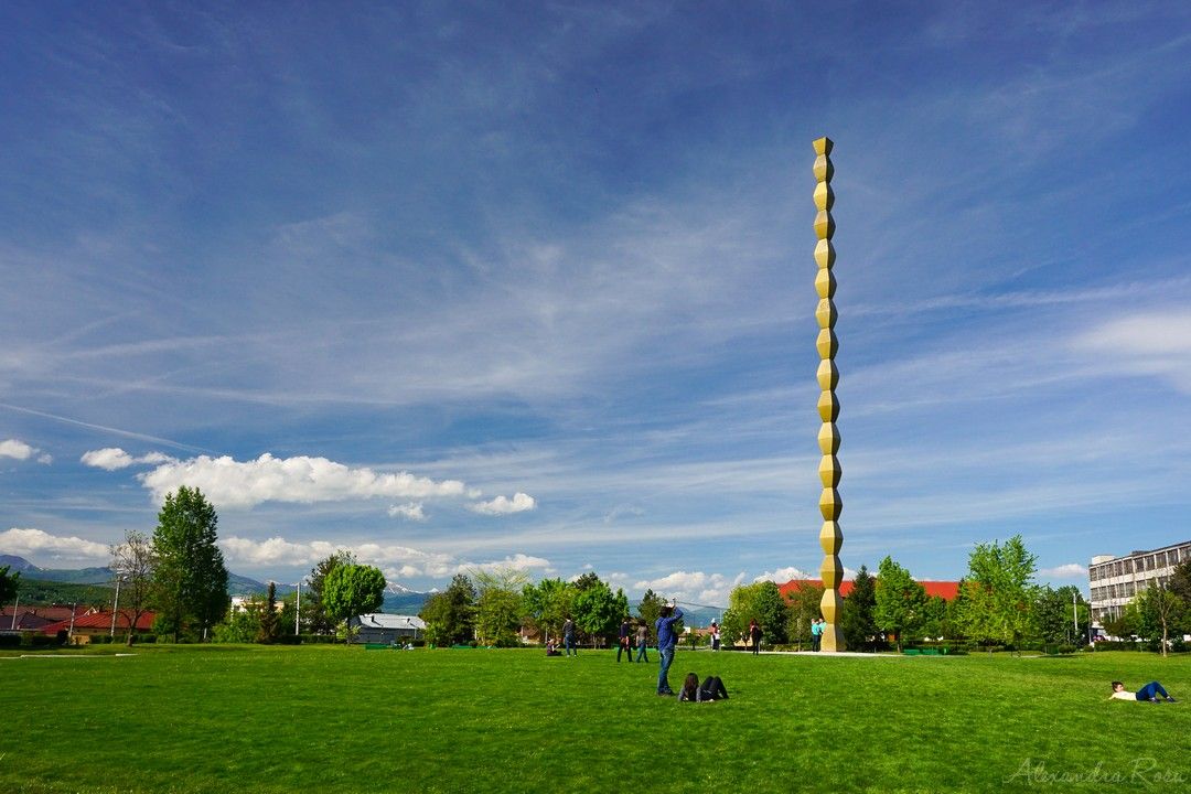 Gafă incredibilă. "Coloana Infinitului", prezentată drept "colon". Care este explicaţia