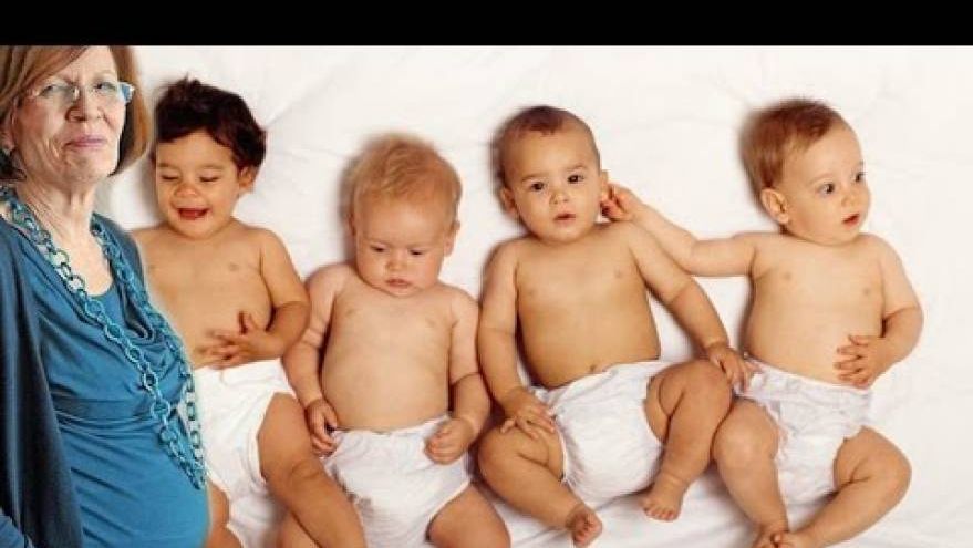 Ştire de ultima oră despre cvadrupleţii din Germania, născuţi de o mamă de 65 de ani