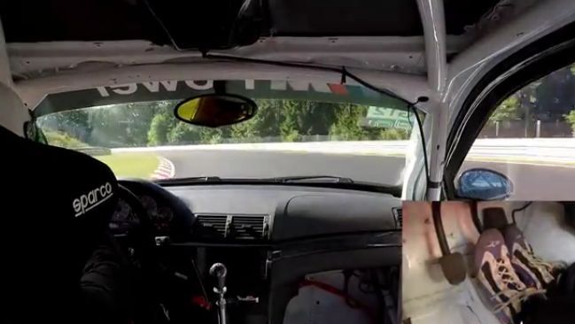 Tu cum stai cu jocul de picioare?  Exerciţii cu un M3 e46 pe Nürburgring