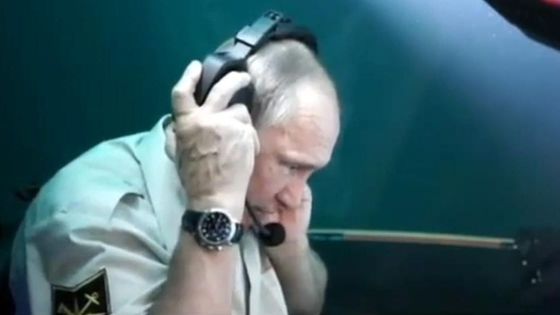 Vladimir Putin a efectuat o scufundare în Marea Neagră, la bordul unui submersibil