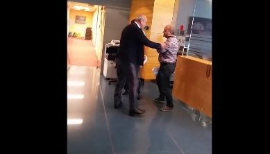 Şeful ROMATSA, altercaţie cu un lider sindical, în sediul companiei