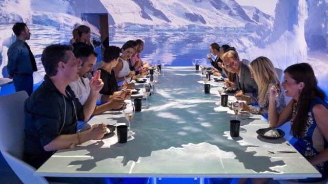 Cel mai scump restaurant din lume: decorul se schimbă în funcţie de mâncare şi e interactiv