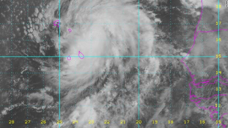Insulele Capului Verde, afectate de un uragan după 120 de ani. Rafalele de vânt ating 140 km/h