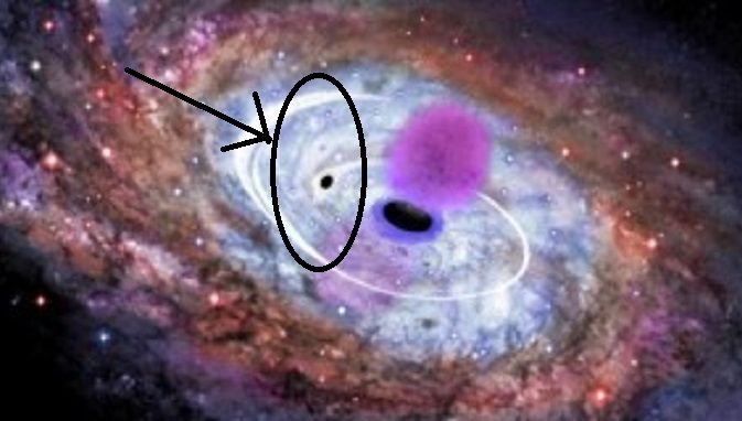 Un obiect misterios a trezit din adormire gaura neagră gigant din centrul galaxiei