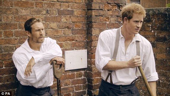 Prinţul Harry, debut în actorie în rolul unui grădinar