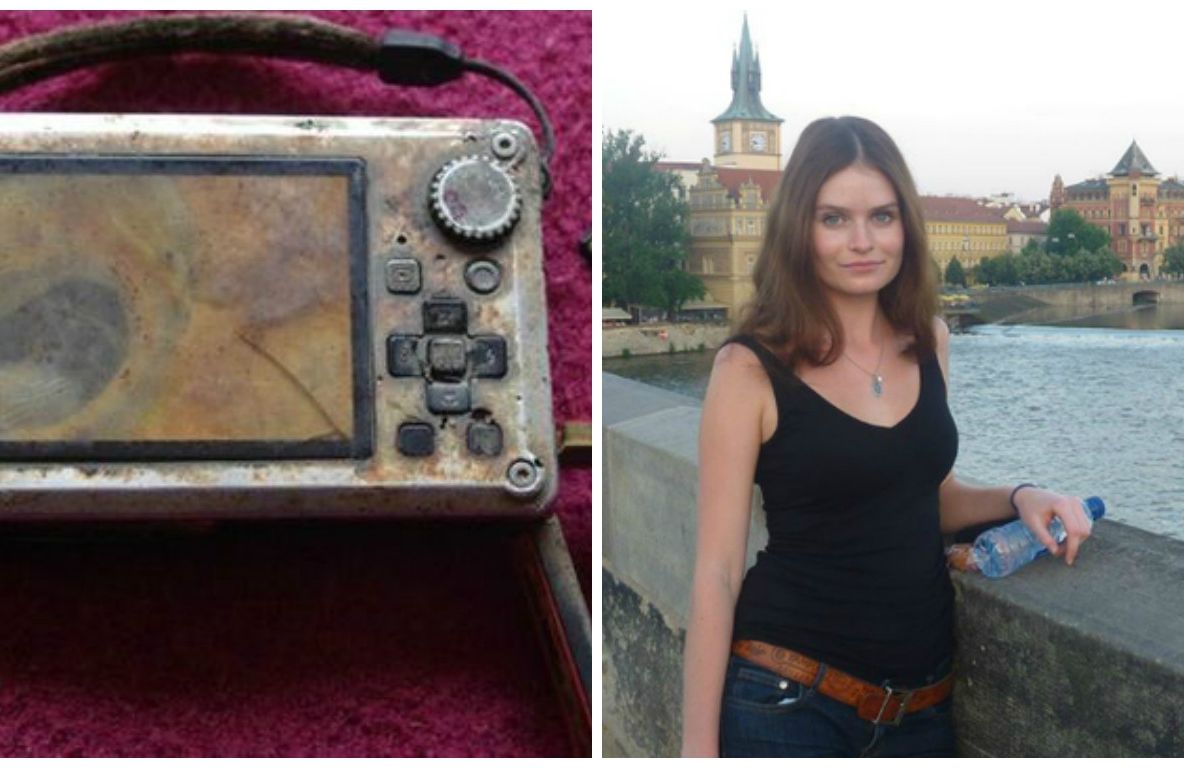 A găsit un aparat foto ruginit pe fundul apei. L-a deschis și a avut o surpriză uriașă