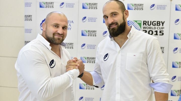 Cupa Mondială de Rugby. Franta - Romania. Ei sunt primii frați români prezenţi la un asemenea nivel