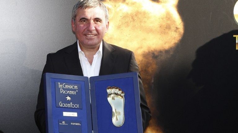 "Regele" Gică Hagi a fost "decorat" de prinţul Albert de Monaco