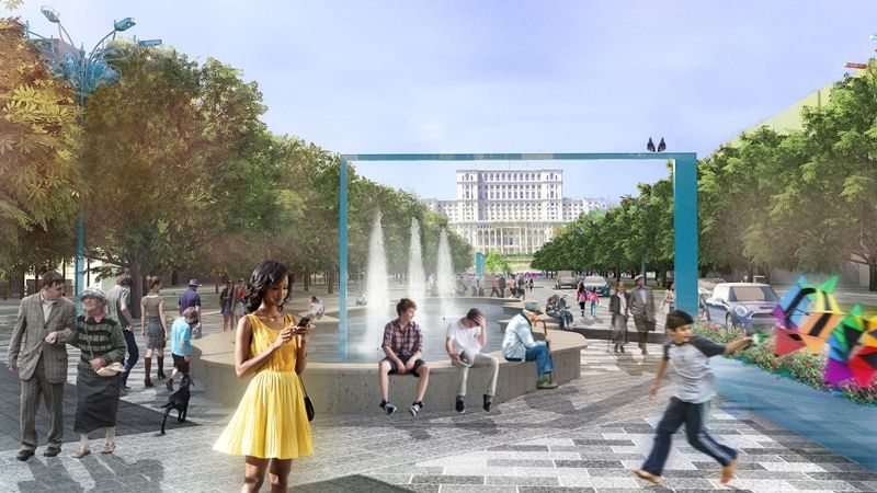 Centrul Capitalei se schimbă radical. Un mare bulevard va fi de nerecunoscut 