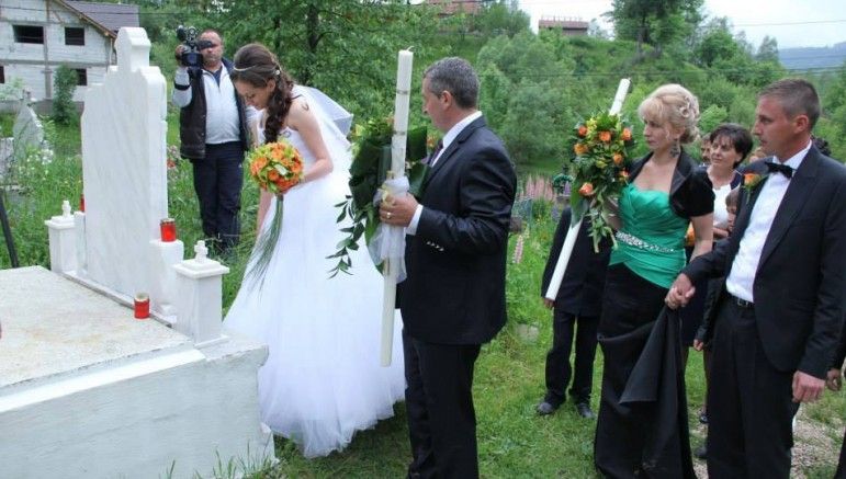 Gestul unei mirese din Banat care a impresionat întreaga ţară