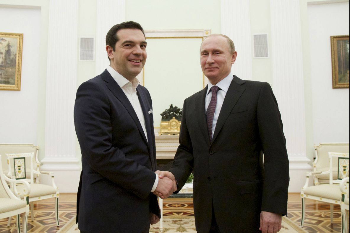  Motive de îngrijorare pentru UE: Tsipras și Putin vor să "întărească" relațiile bilaterale