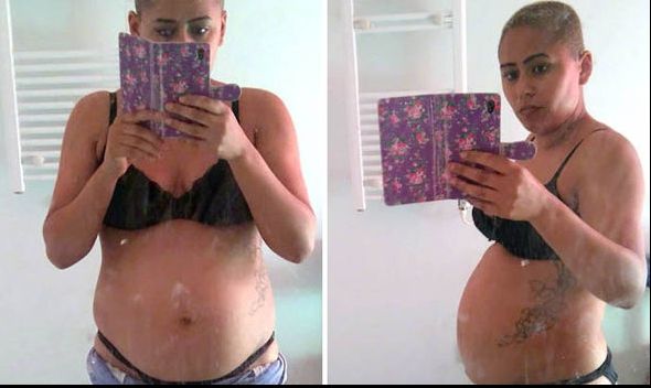 Arată ca și cum ar fi însărcinată în 9 luni. Care este adevărul din spatele acestor imagini