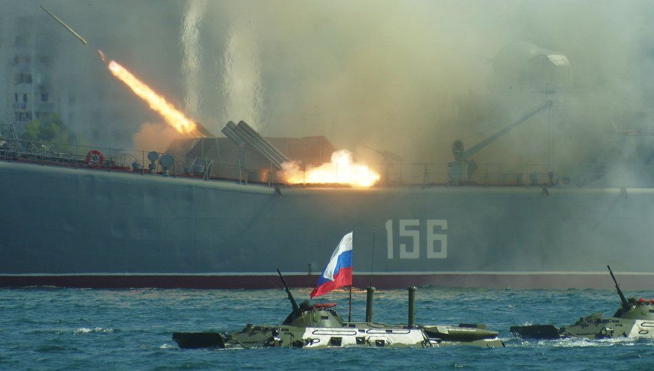 Rușii trag cu rachete asupra Siriei din Marea Caspică