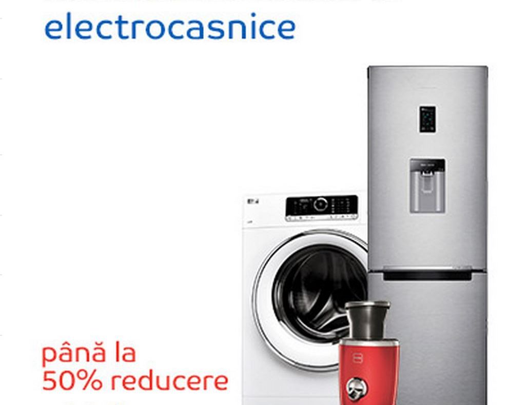 eMAG.ro – Festivalul toamnei este Black Friday-ul electrocasnicelor: 50% reducere 