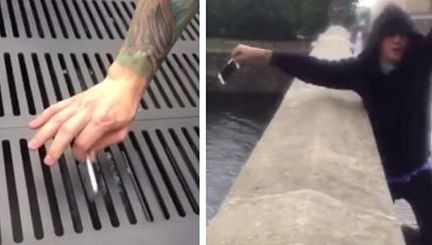 Un nou trend face senzaţie pe internet. Tu ai face aşa ceva cu telefonul tău?