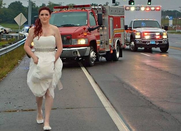 Ziua pe care nu o vor uita niciodată. Cum a fost surprinsă mireasa