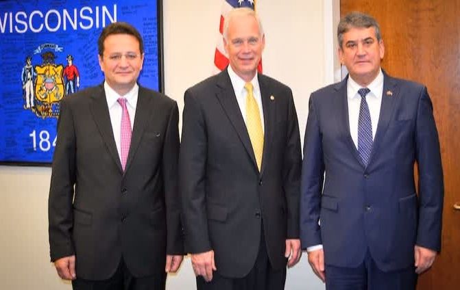 Vicepremierul Gabriel Oprea, întâlnire cu adjunctul FBI, Mark Giuliano 