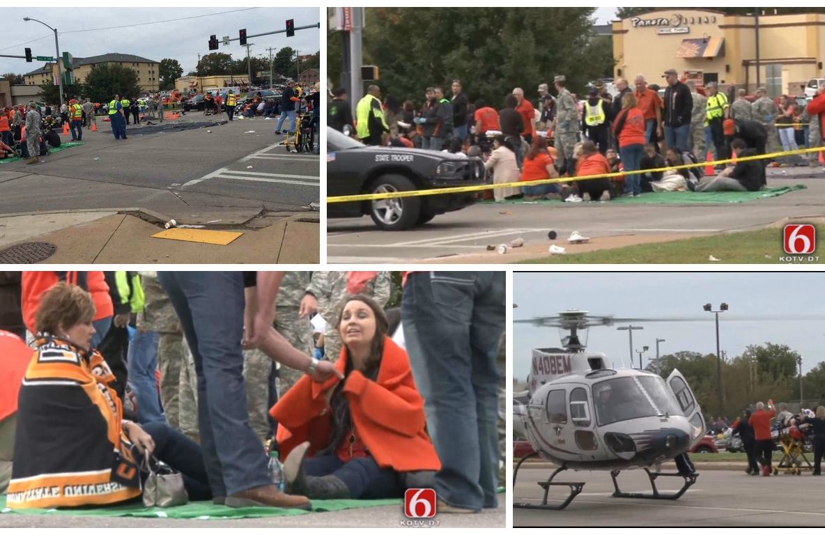 Accident şocant, în SUA: o tânără a intrat cu maşina în mulţime: 3 morţi şi 22 de răniţi