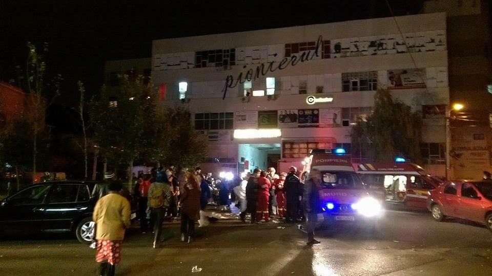 Imagini halucinante! Cum se desfășura un spectacol în Clubul Colectiv din București